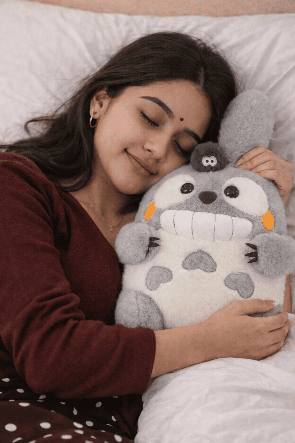 Cute Grey Bunny Plush Toy