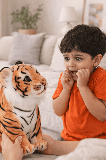 Realistic Tiger Plush Toy