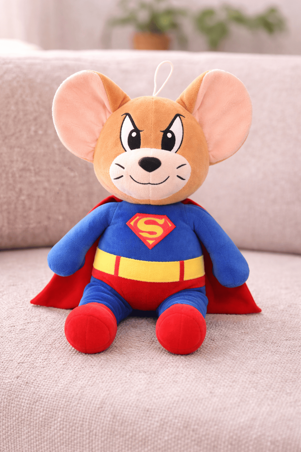 Superhero Mouse Plush Toy