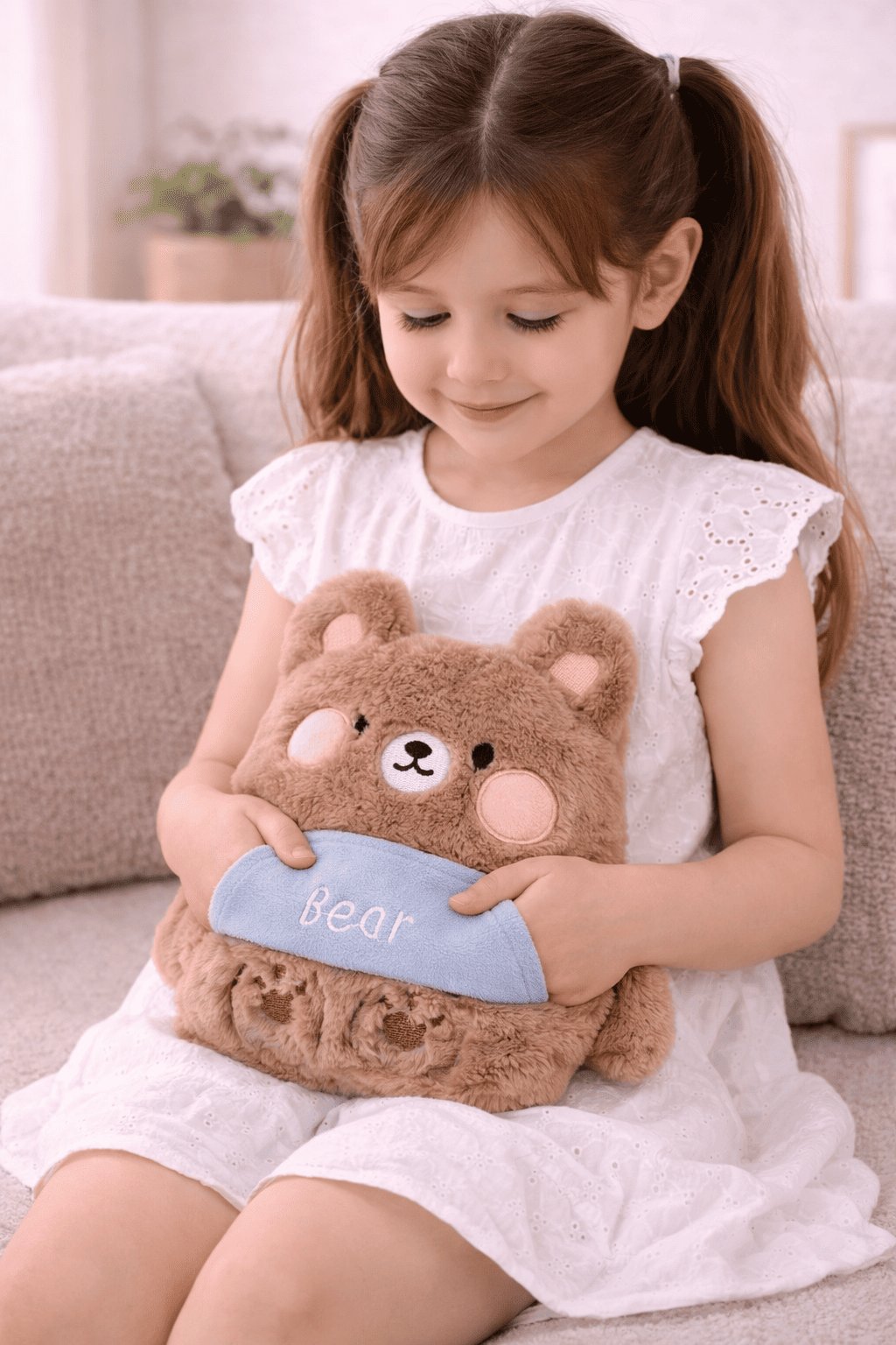 Cute Bear Plush Hot Water Bag